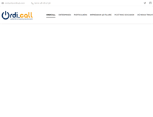 Tablet Screenshot of ordicall.com